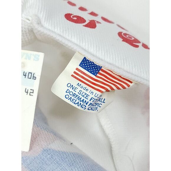 Vintage Budweiser Beer Bud Man Dauntless Defender of Quality Painters Hat‎ Cap - Picture 8 of 8